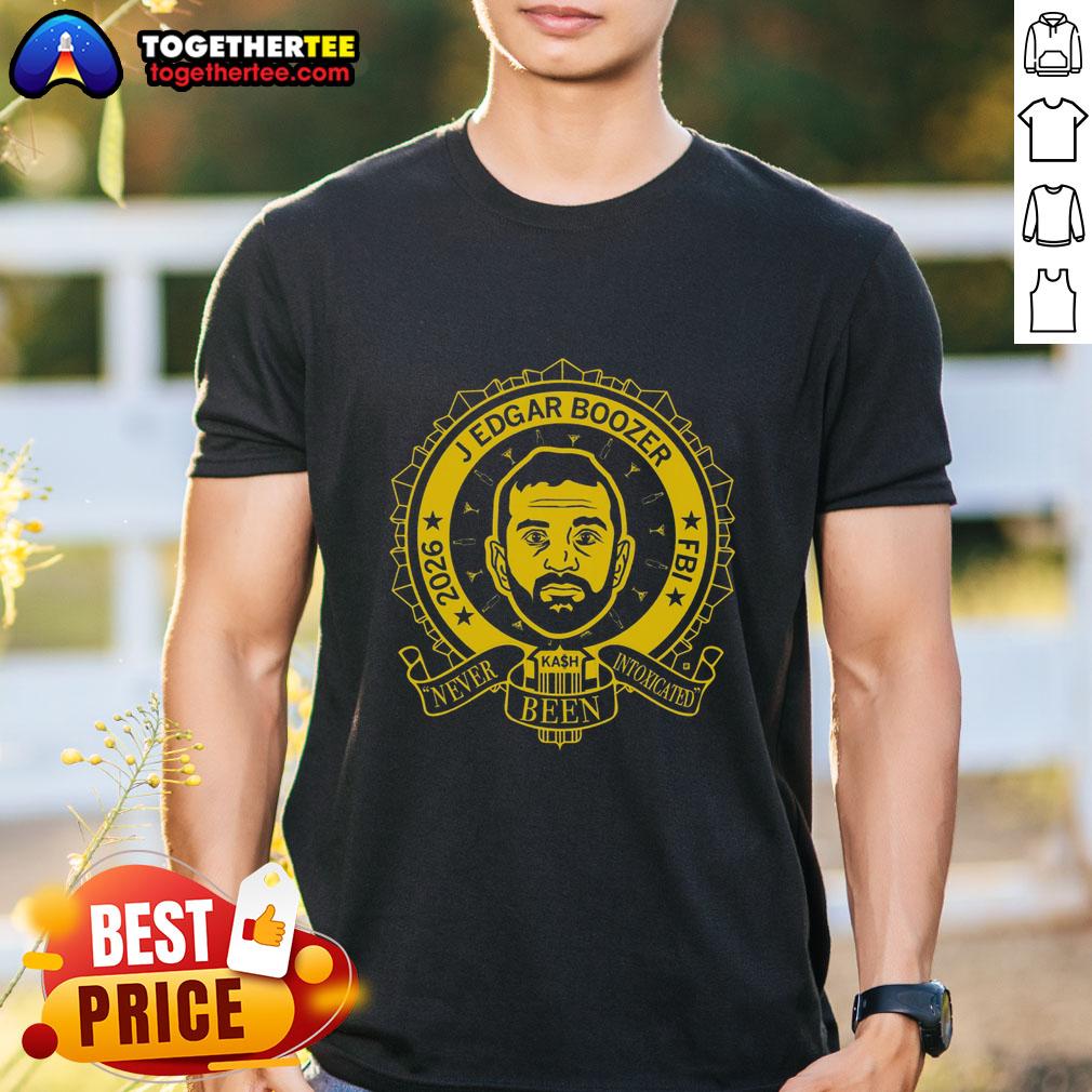 Stylish Pretty J Edgar Boozer T-Shirt featuring vibrant graphics and comfortable fit, perfect for casual wear.