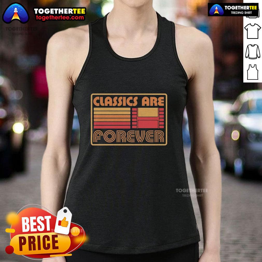 Stylish vintage tank top featuring classic design, perfect for casual wear and timeless fashion enthusiasts.