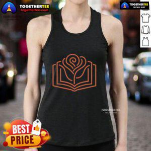 Stylish Top Neon Rose in the Books tank top displayed on a mannequin, perfect for summer fashion and casual wear.