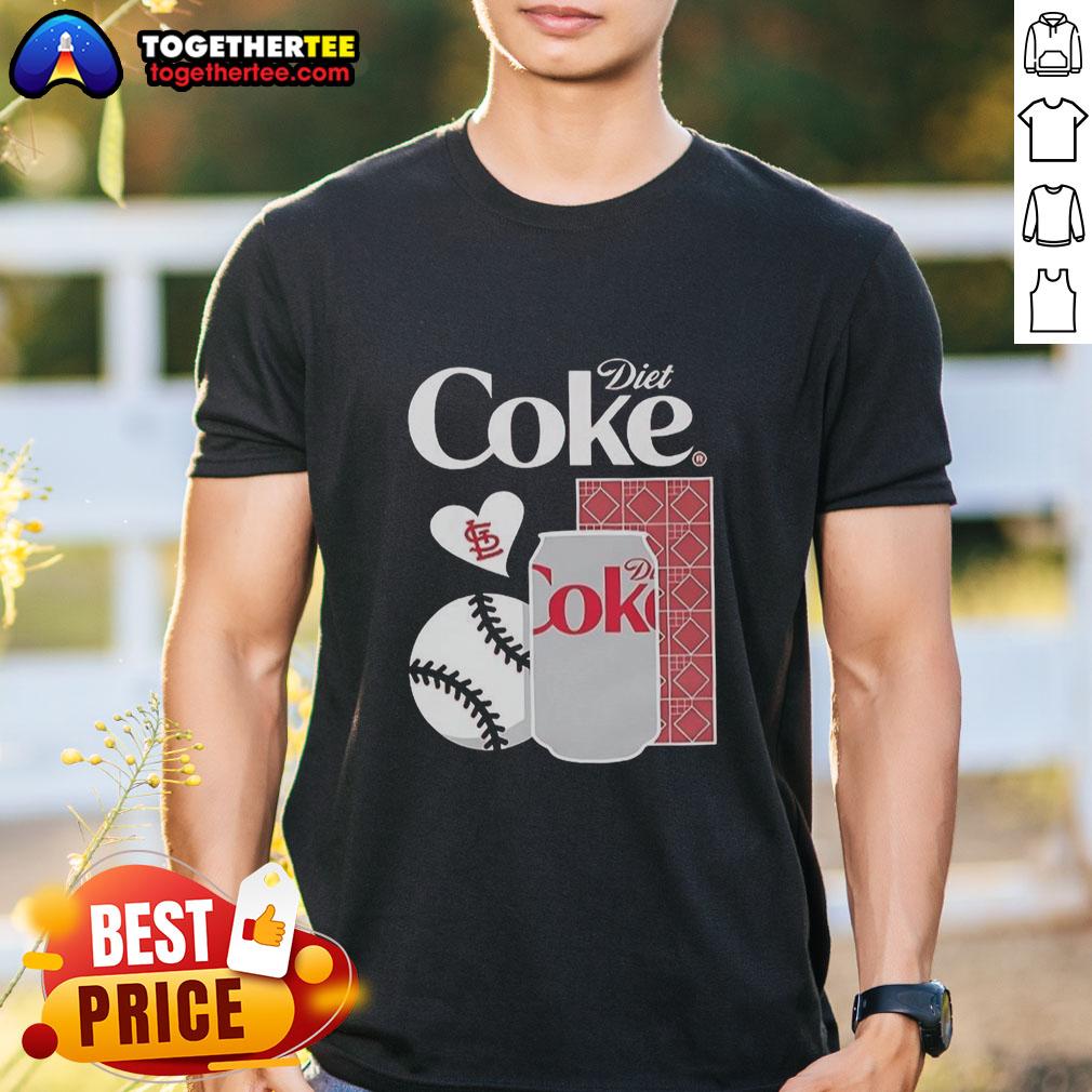 Awesome Cardinals Diet Coke Night T-Shirt featuring a vibrant design, perfect for fans celebrating team spirit.