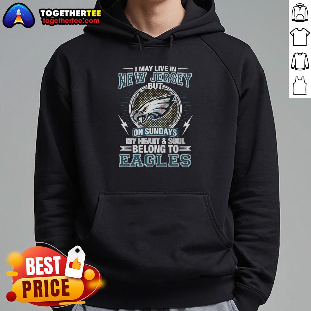Alt Text: Awesome Philadelphia Eagles NFL hoodie for fans living in New Jersey, showcasing team spirit and loyalty.