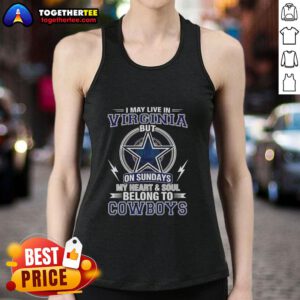 Good Dallas Cowboys NFL tank top, showcasing team pride for fans living in Virginia on game days.