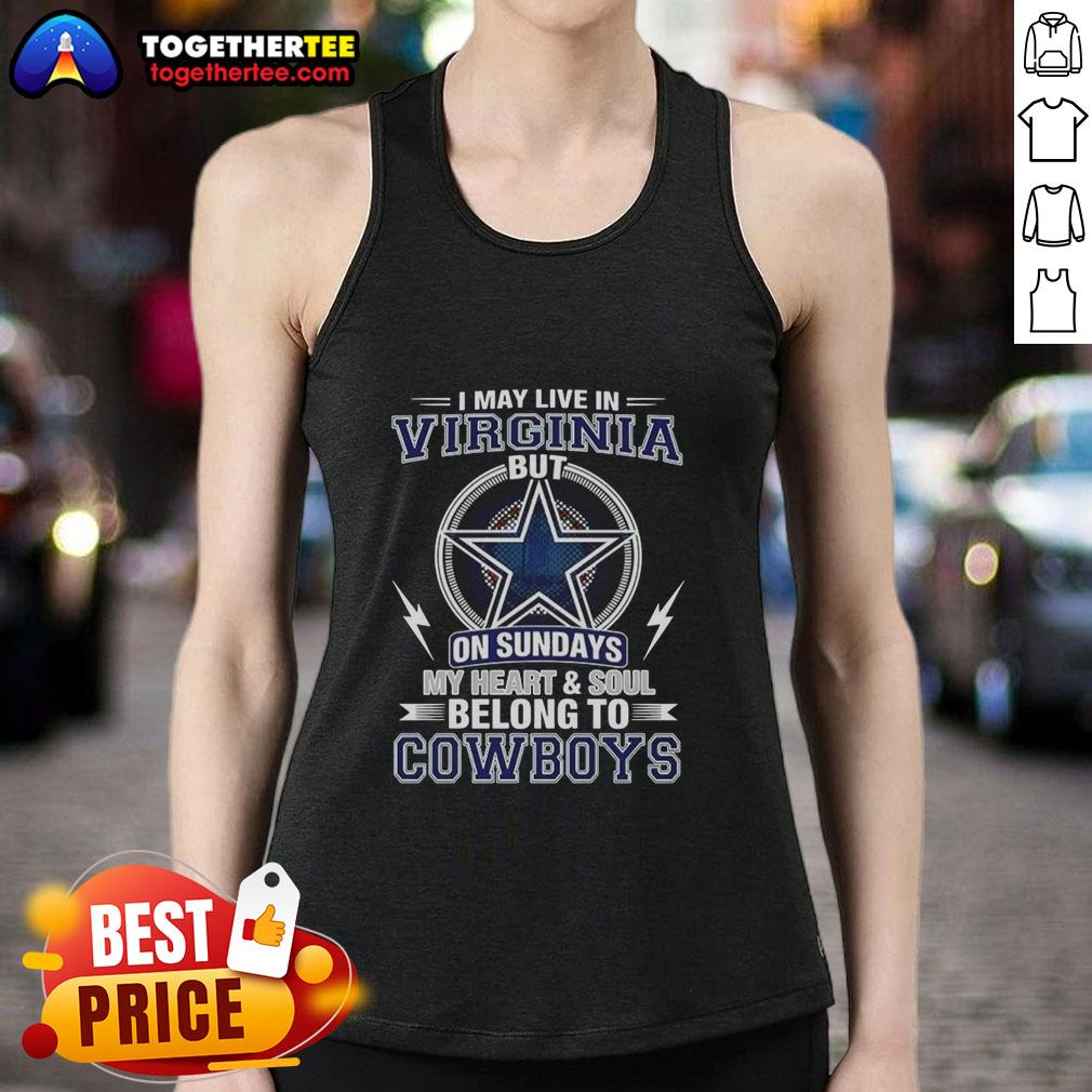 Good Dallas Cowboys NFL tank top, showcasing team pride for fans living in Virginia on game days.