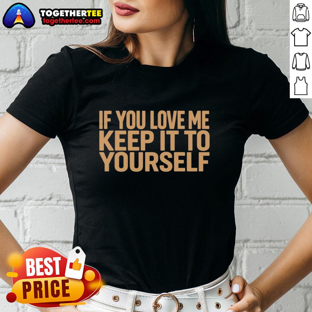 Alt Text: Good Ethel Cain Tour 2026 'If You Love Me Keep It To Yourself' Ladies Tee featuring vibrant design and stylish fit.
