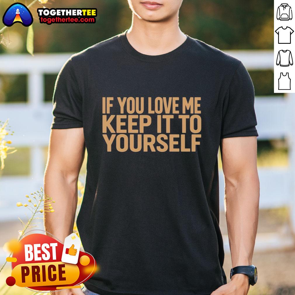 Good Ethel Cain Tour 2026 'If You Love Me Keep It To Yourself' T-Shirt design featuring vibrant graphics and tour details.