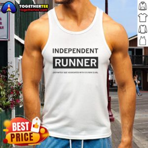 Stylish Good Independent Runner Tank Top for activewear, perfect for workouts and casual running sessions.