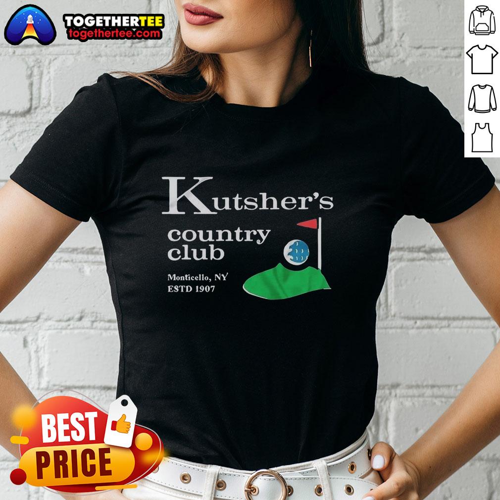 Alt Text: Good Kutshers Country Club in Monticello, New York, vintage hotel established in 1907 with ladies tee area.