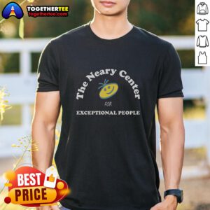 Alt Text: Good The Neary Center for Exceptional People T-Shirt featuring vibrant design and empowering message.