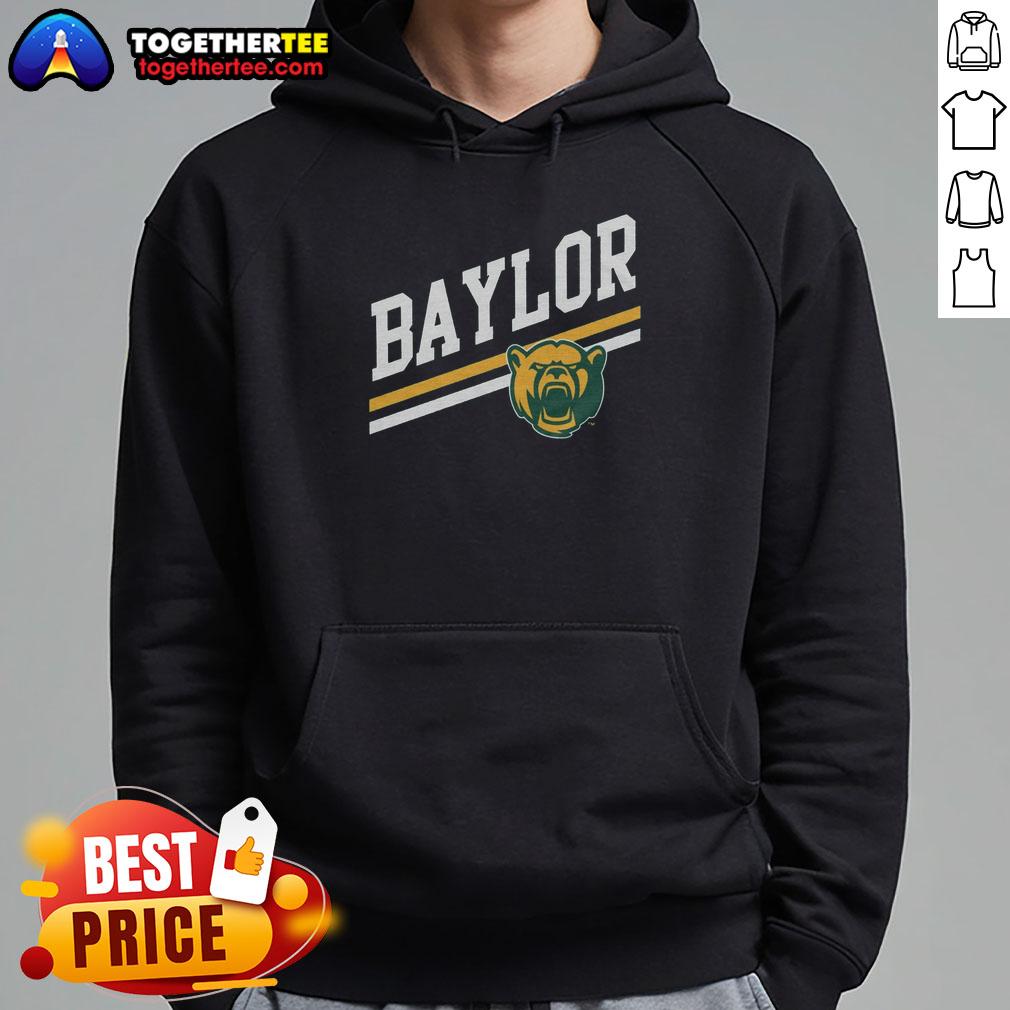 Official Baylor Sideline Forest Hoodie featuring team colors and logo, perfect for fans and chilly game days.