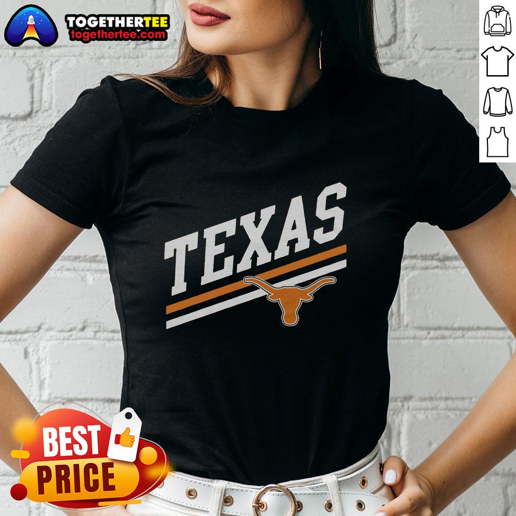 Top Texas Sideline Ladies Tee in vibrant colors, perfect for game day and showcasing team spirit.