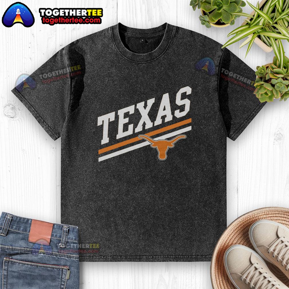 Alt Text: Top Texas Sideline Washed T-Shirt in casual style, perfect for showing team spirit at games or everyday wear.