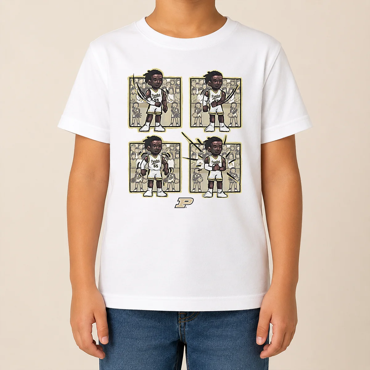 Awesome Basketball Purdue The Lance Dance Lance Jones Kids T Shirt Awesome Basketball Purdue The Lance Dance Lance Jones Kids T-Shirt