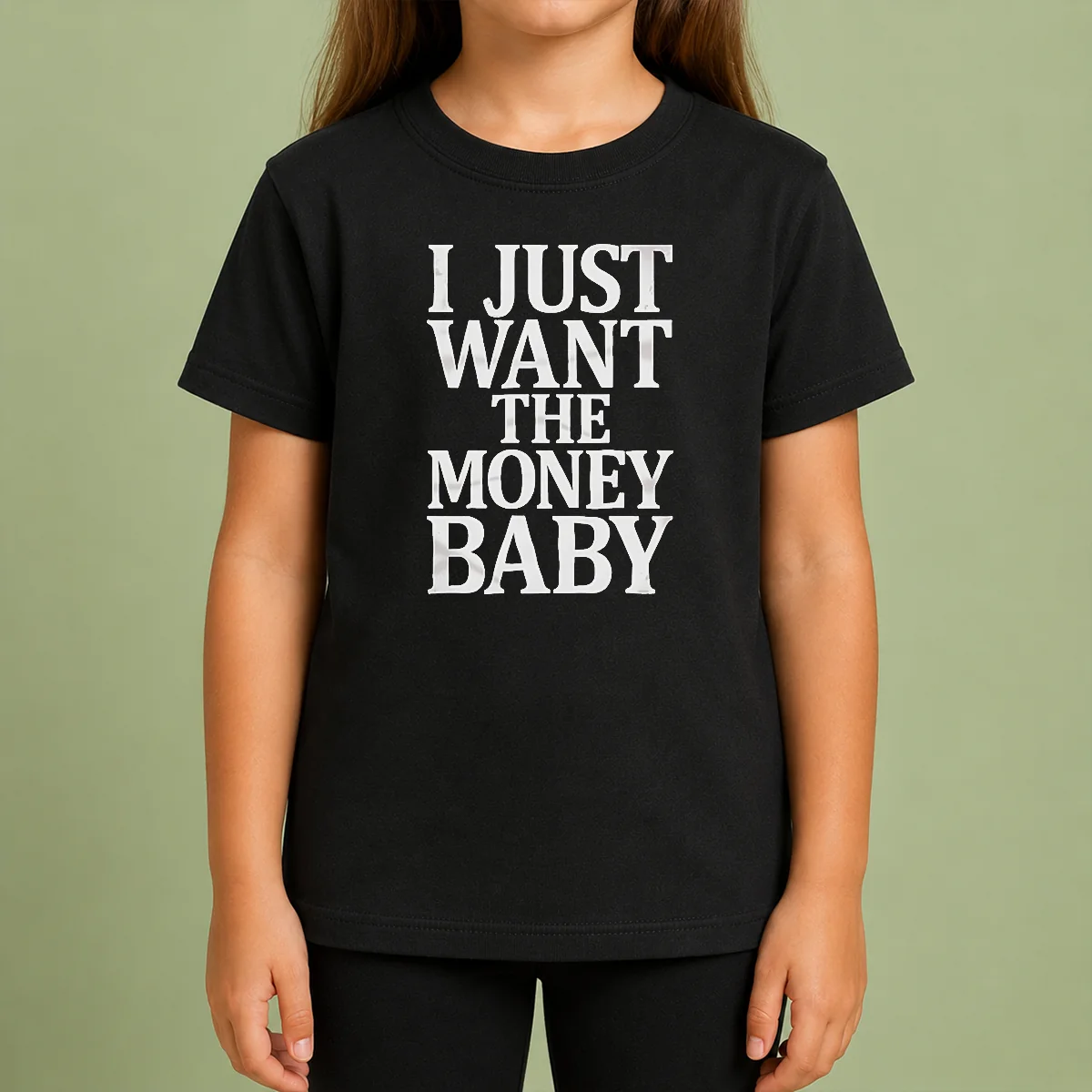 Awesome I Just Want The Money Baby Kids T Shirt Awesome I Just Want The Money Baby Kids T-Shirt