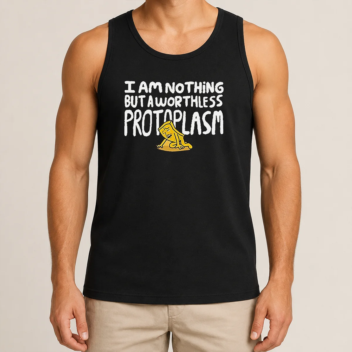 Awesome Negative Man Mother 3 I Am Nothing But A Worthless Protoplasm Tank Top Awesome Negative Man Mother 3 I Am Nothing But A Worthless Protoplasm Tank Top