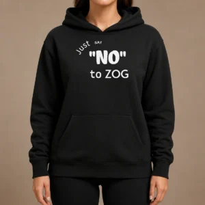 Awesome Randy Weaver Just Say No To Zog Hoodie