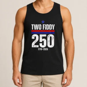 Awesome Two Fiddy 250 17762026 USA Tank Top