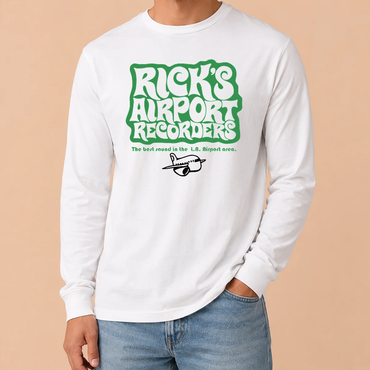 Cute Tom Petty Rick'S Airport Recorders The Best Round Long Sleeve Shirt Cute Tom Petty Rick'S Airport Recorders The Best Round Long Sleeve Shirt