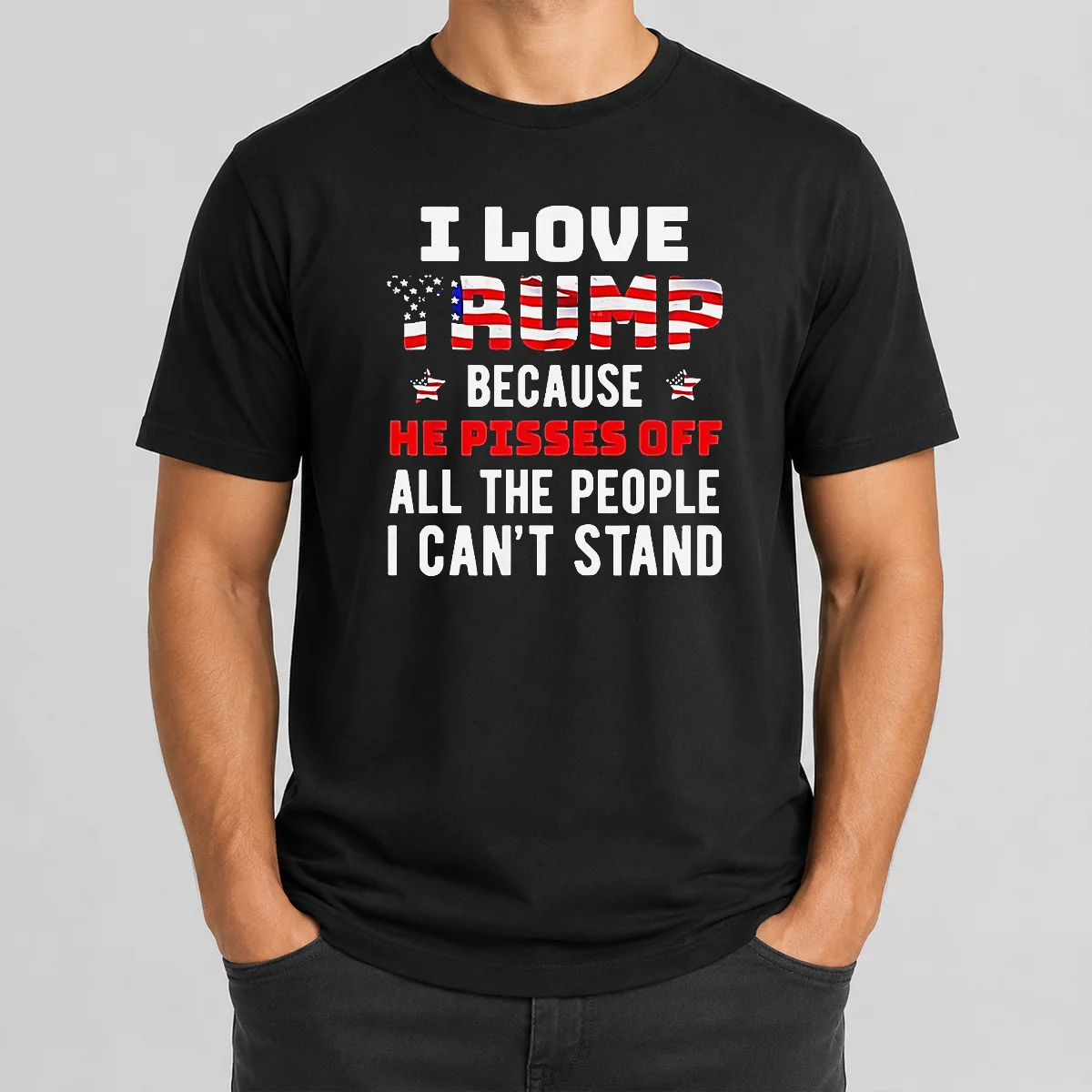 Funny Donald Trump American Flag I Shirt Funny Donald Trump American Flag I Shirt