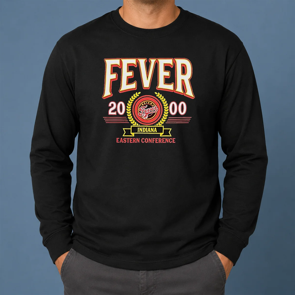 Funny Indiana Fever 2000 Eastern Conference Long Sleeve Shirt Funny Indiana Fever 2000 Eastern Conference long sleeve shirt featuring retro basketball team design
