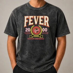 Funny Indiana Fever 2000 Eastern Conference Washed T-Shirt