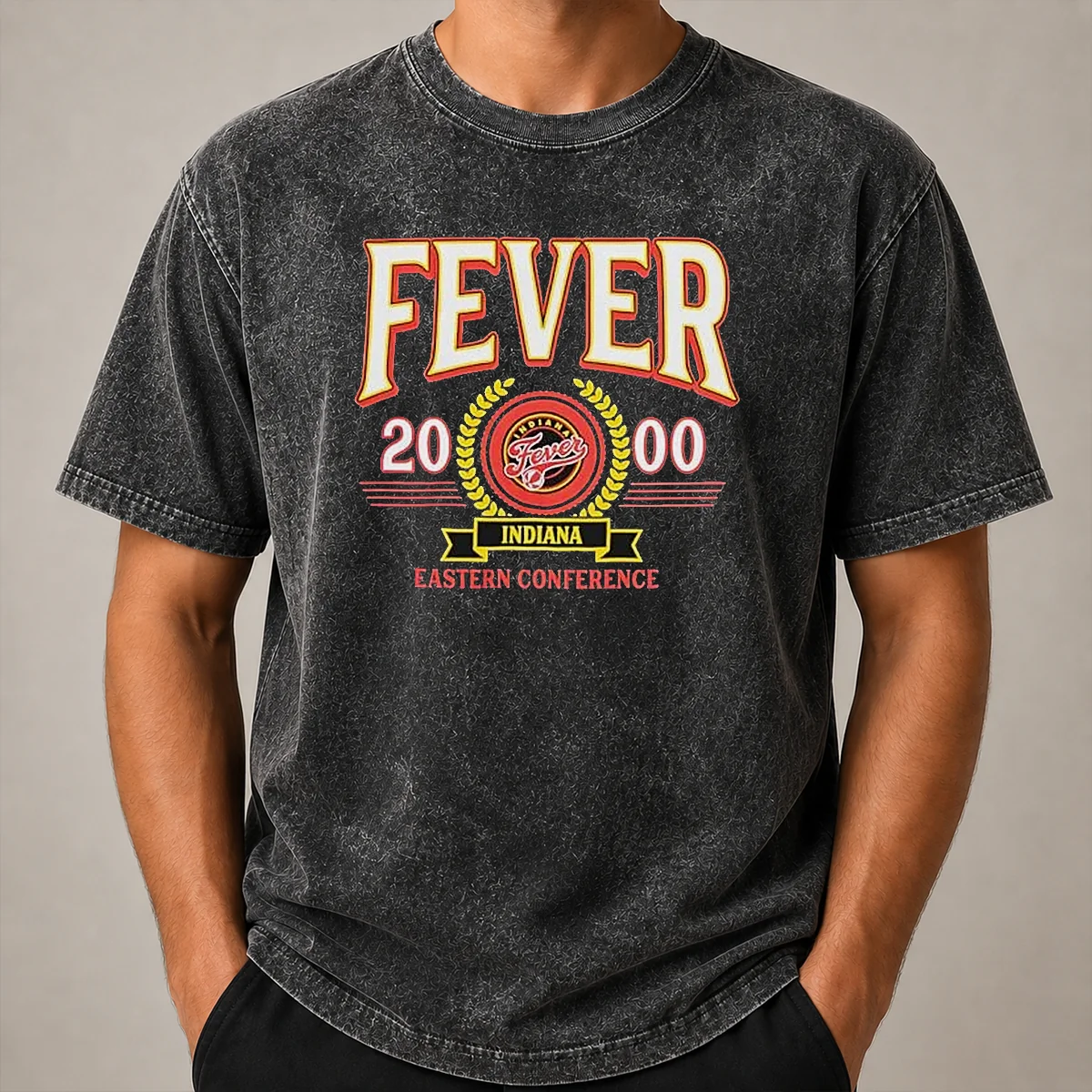 Funny Indiana Fever 2000 Eastern Conference Washed T Shirt Funny Indiana Fever 2000 Eastern Conference Washed T-Shirt