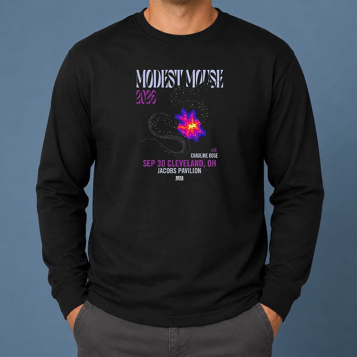 Funny Modest Mouse House Of Blues Anaheim CA Oct 21 2026 Poster Long Sleeve Shirt Funny Modest Mouse House Of Blues Anaheim CA Oct 21 2026 Poster Long Sleeve Shirt