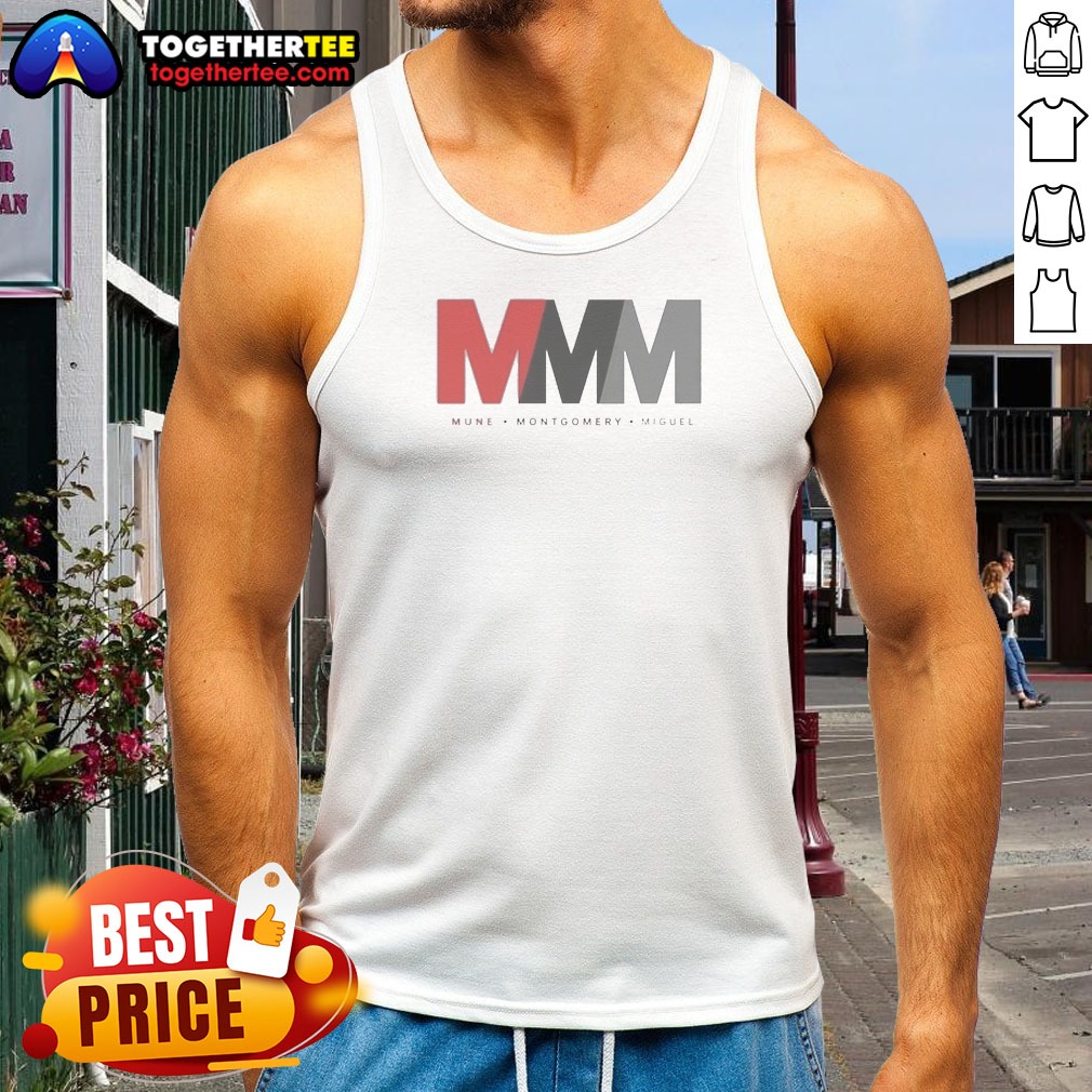 Funny Mune Montgomery Miguel MMM Tank Top Funny Mune Montgomery Miguel MMM Tank Top
