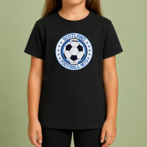 Funny Scotland Football 1873 Vintage Soccer Kids T-Shirt