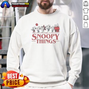 Funny The Snoopy Things Stranger Things Sweatshirt