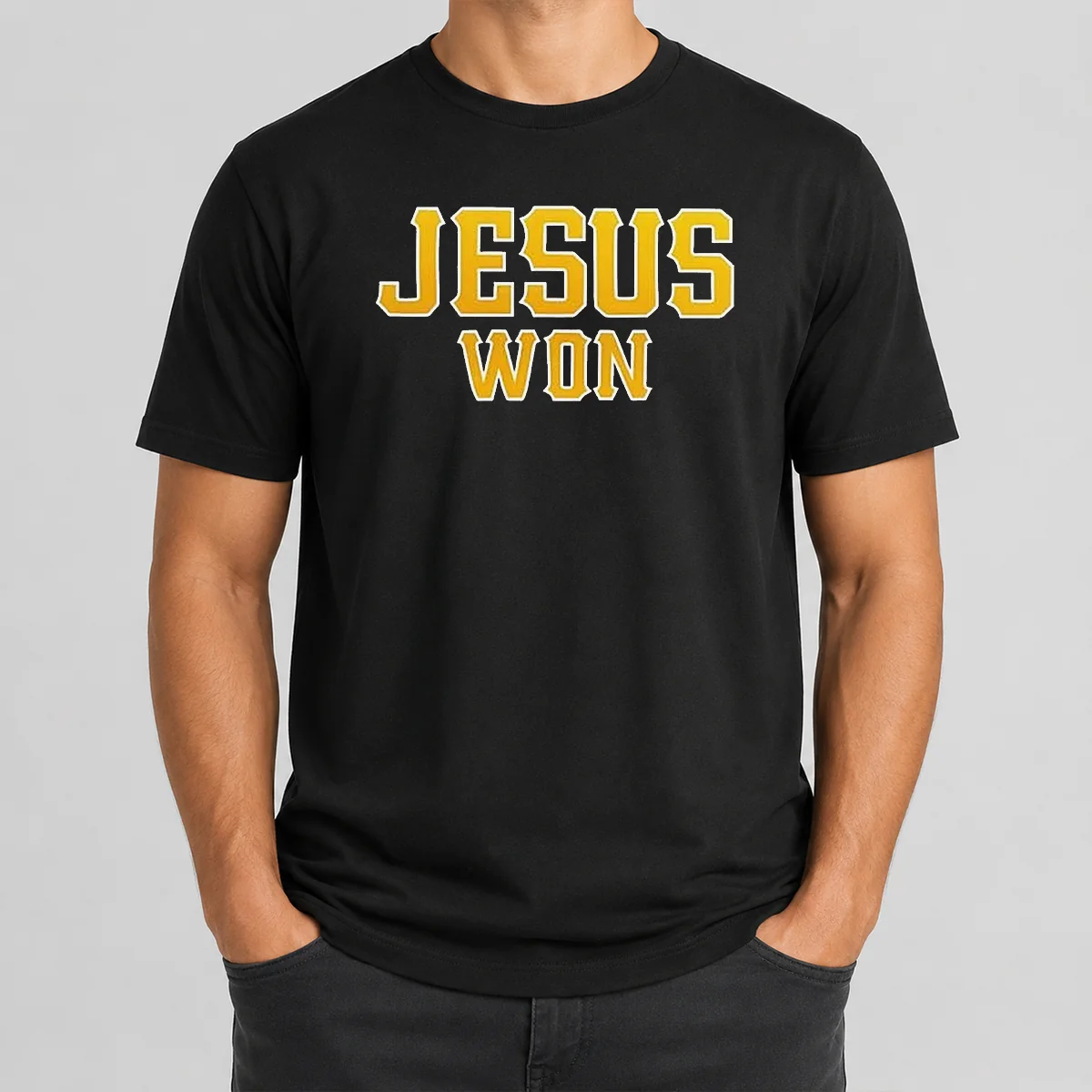 Good Jesus Won Christian Religious Faith Shirt Good Jesus Won Christian Religious Faith Shirt
