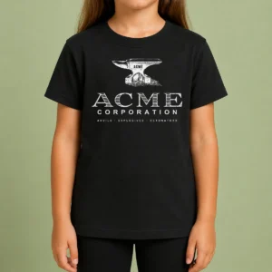 Hot ACME Corporation Anvils Explosives Detonators Kids T-Shirt