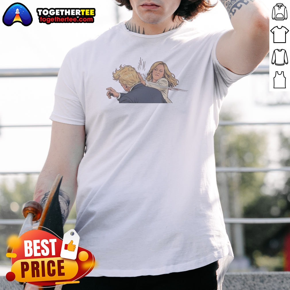 Hot Kamala Harris Slap Trump Meme Shirt Hot Kamala Harris Slap Trump Meme Shirt