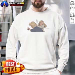 Hot Kamala Harris Slap Trump Meme Sweatshirt