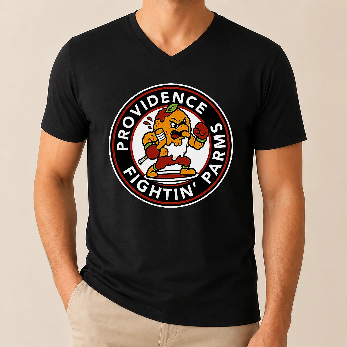 Hot Providence Bruins Fightin' Parms V-Neck Shirt Hot Providence Bruins Fightin' Parms V-Neck Shirt