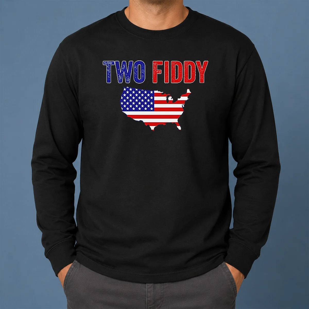 Hot United States Map Two Fiddy Long Sleeve Shirt Hot United States Map Two Fiddy Long Sleeve Shirt