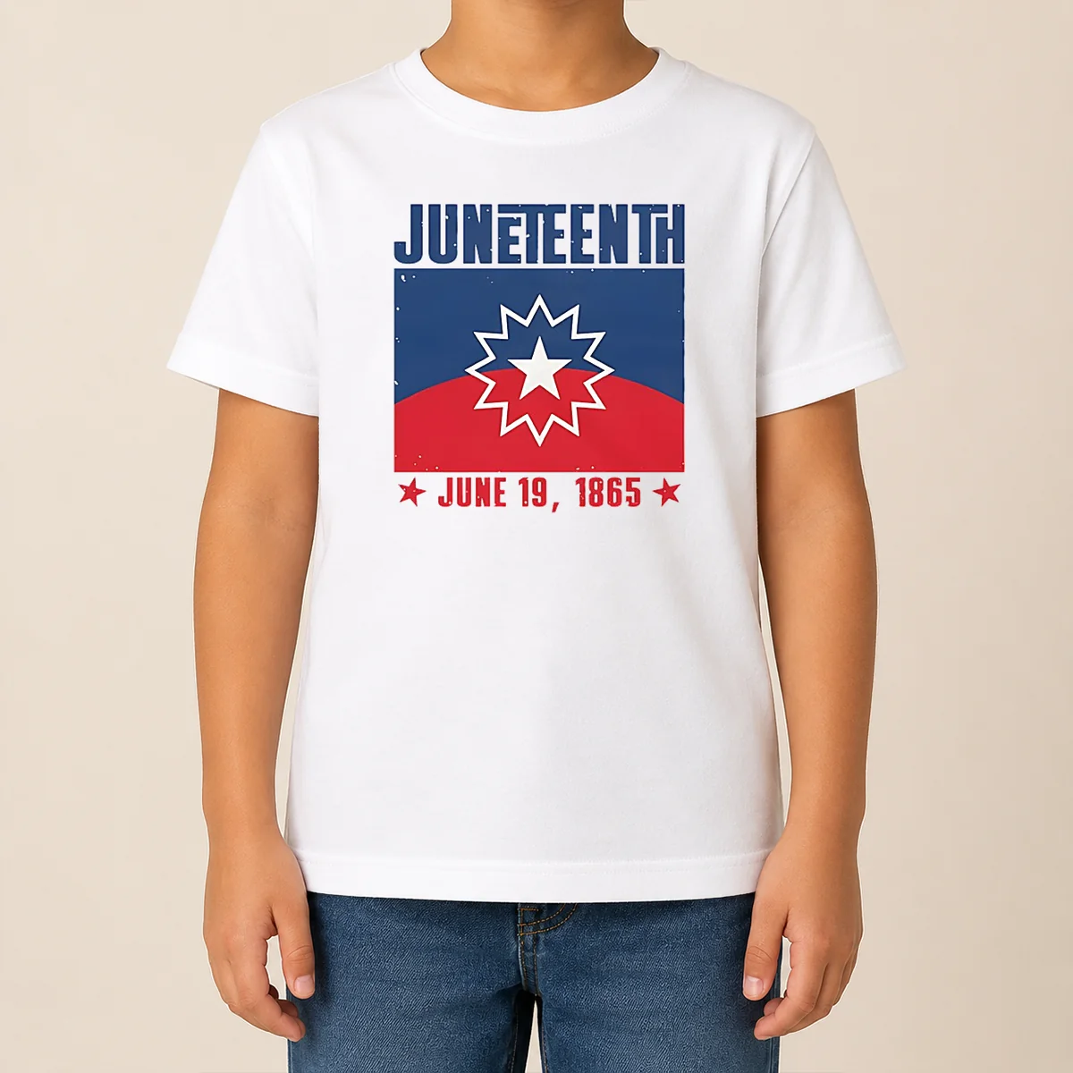 Nice Juneteenth Red White Blue Freedom Flag 1865 Emancipation Day Kids T Shirt Nice Juneteenth Red White Blue Freedom Flag 1865 Emancipation Day Kids T-Shirt