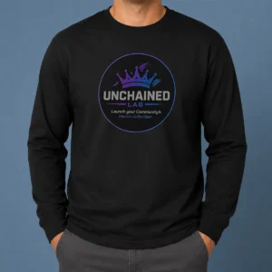Nice Unchained Lab Launch Your Communitys Long Sleeve Shirt