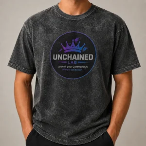 Nice Unchained Lab Launch Your Communitys Washed T-Shirt