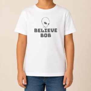 Official Alien Believe Bob Kids T-Shirt
