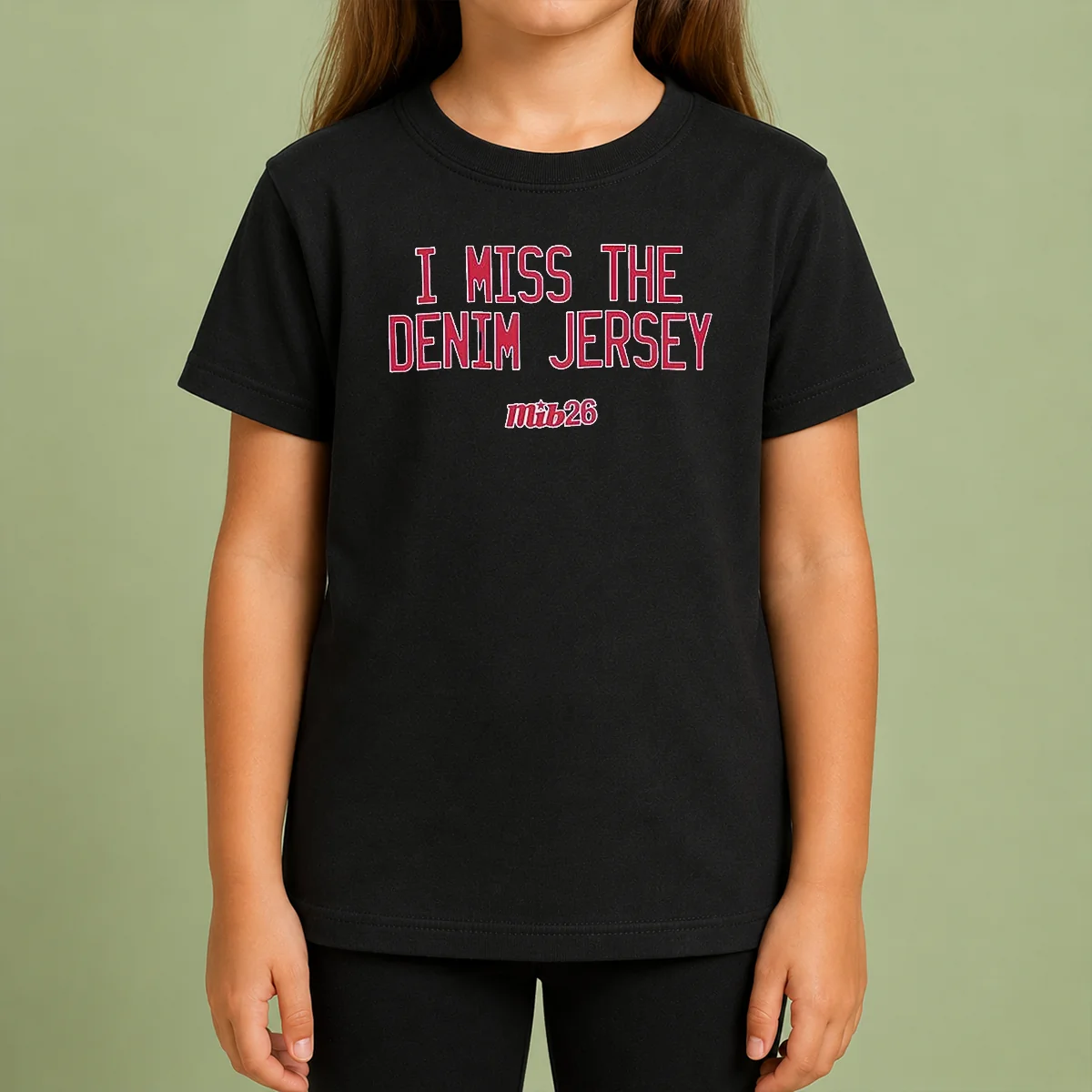 Official I Miss The Denim Jersey Mib26 New York Mets Kids T Shirt Official I Miss The Denim Jersey Mib26 New York Mets Kids T-Shirt