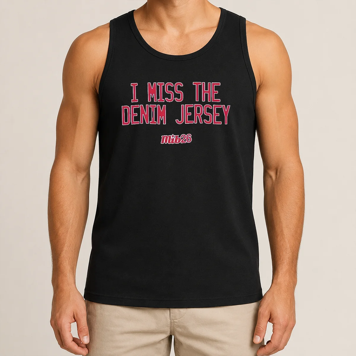Official I Miss The Denim Jersey Mib26 New York Mets Tank Top Official I Miss The Denim Jersey Mib26 New York Mets Tank Top