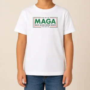 Official MAGA Algae Great Again Memorial Reflecting Pool America 2026 Kids T-Shirt