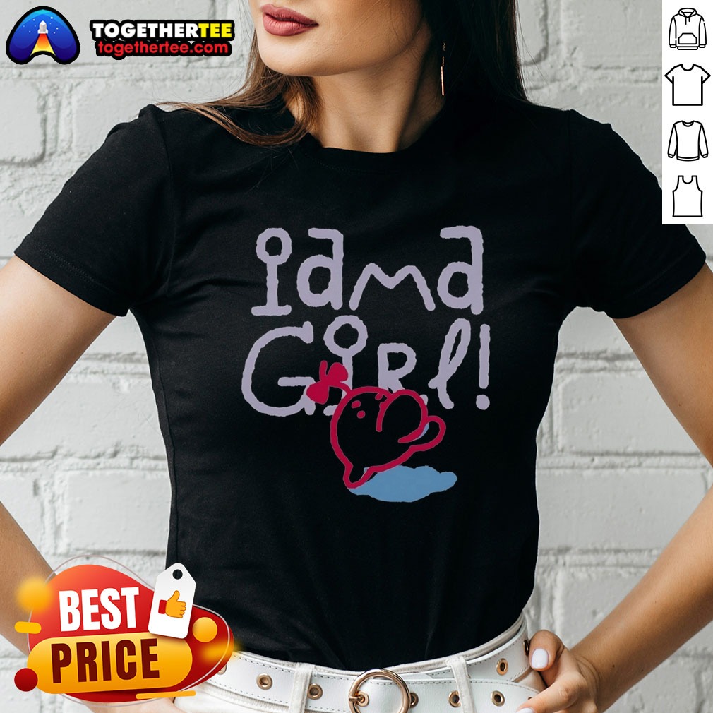 Official Mr Saturn Earthbound And Mother 3 I Am A Girl Shirt on Ladies Shirt Official Mr Saturn Earthbound And Mother 3 I Am A Girl Shirt shown as a ladies shirt preview