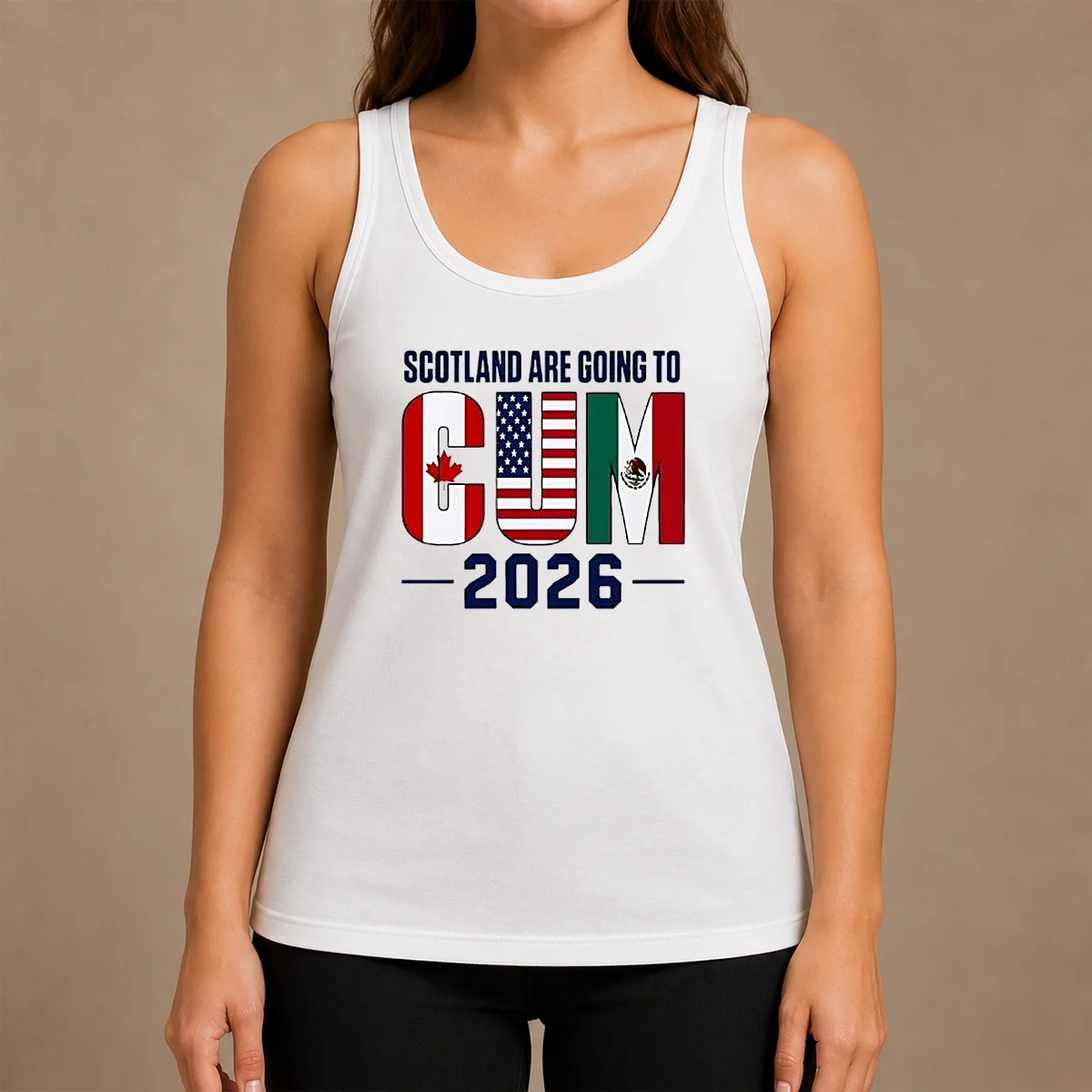 Official Scotland Are Going To Cum 2026 Soccer Tank Top Official Scotland Are Going To Cum 2026 Soccer Tank Top