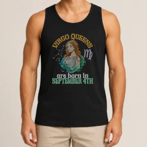 Official Virgo Queens Are Born In September 4th Tank Top