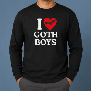 Original I Love Goth Boys Long Sleeve Shirt