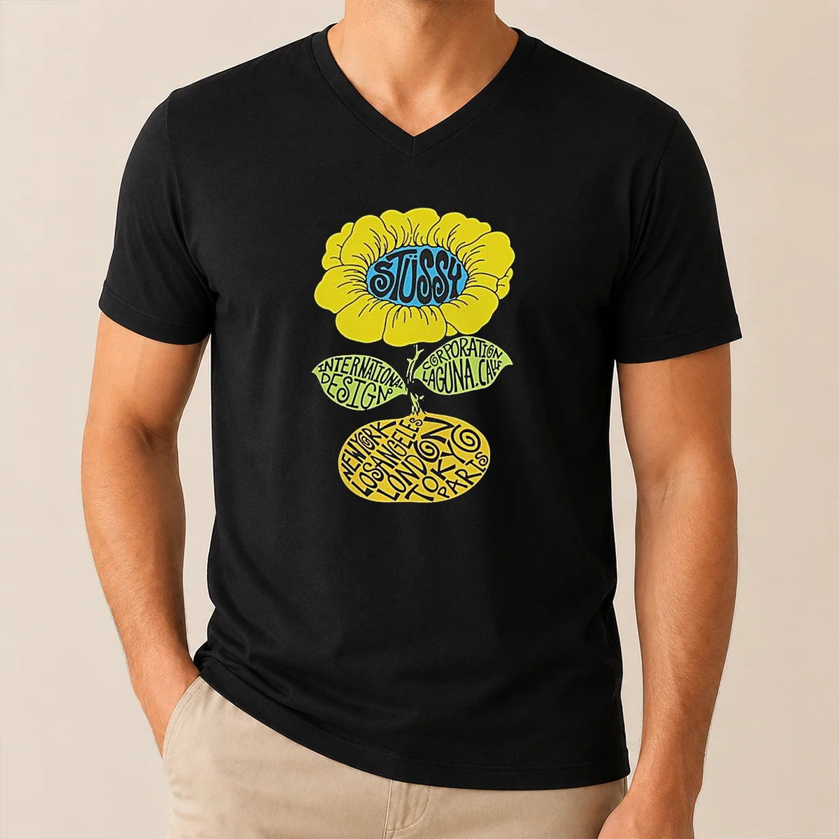 Original Love Island UK Tommy Murphy V-Neck Shirt Original Love Island UK Tommy Murphy V-Neck Shirt