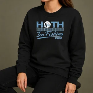 Original Old School Cold Wilderness ICE Fishing Sweater