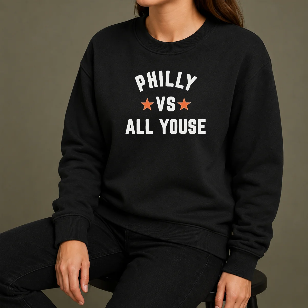 Original Philly VS All Youse Fan Sweater Original Philly VS All Youse Fan Sweater