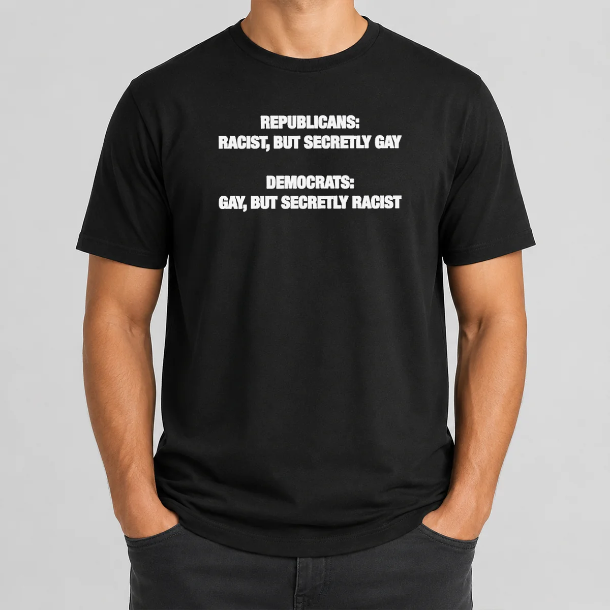 Original Political Satire Republicans Racist But Shirt Original Political Satire Republicans Racist But Shirt